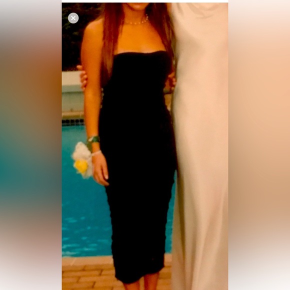 Dolce & Gabbana Dresses & Skirts - Dolce Gabbanna black dress. Sleeveless or you can use straps.